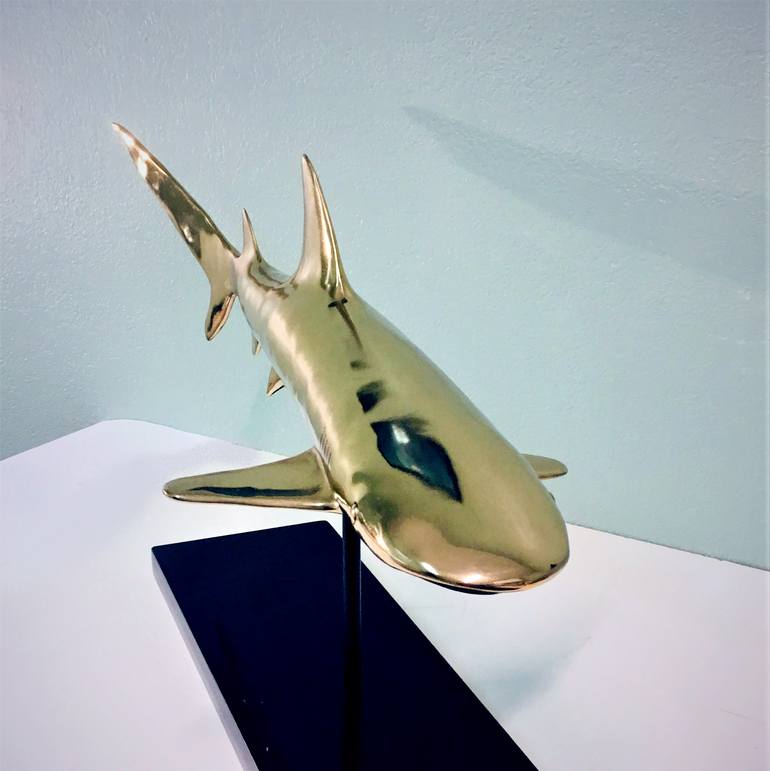 Original Realism Fish Sculpture by Antony Fenn