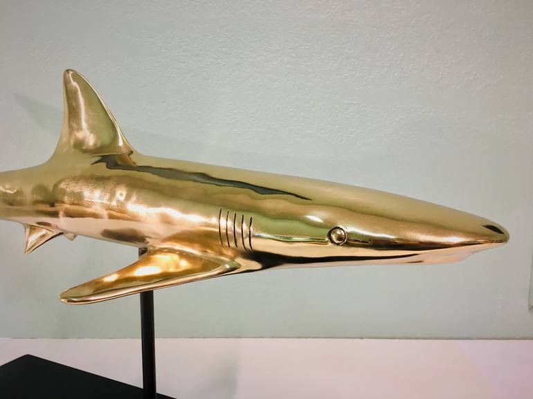 Shark Sculpture By Antony Fenn Saatchi Art