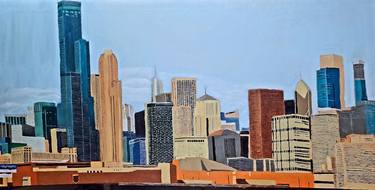 Original Impressionism Architecture Painting by William Steele