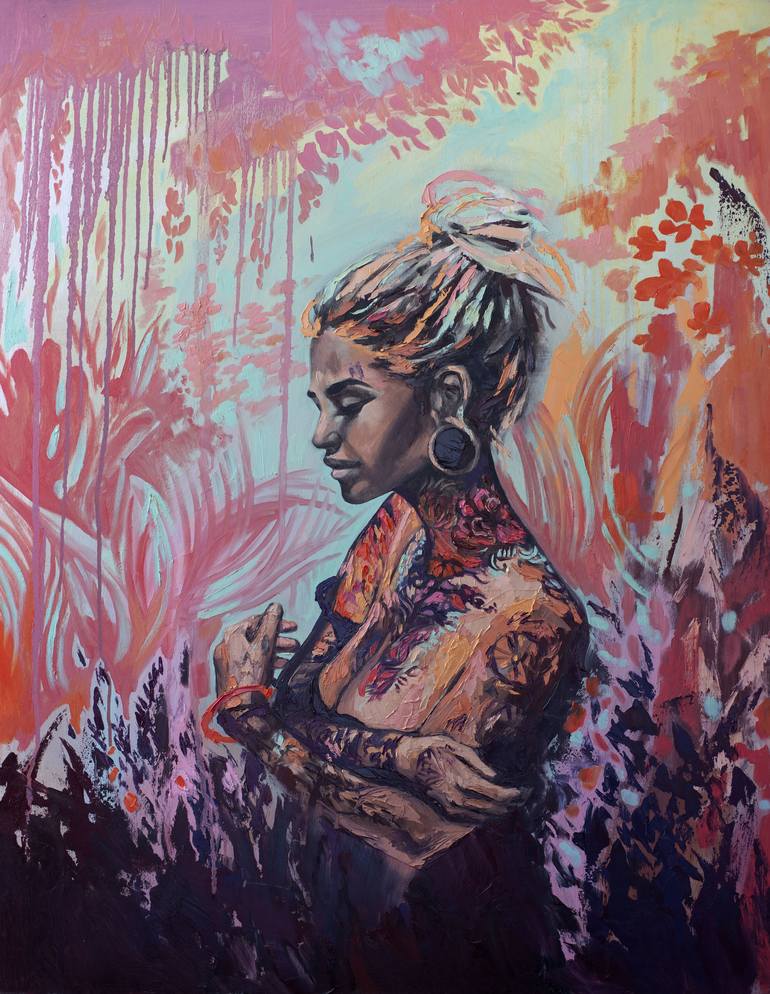 Fertility Painting by Karolina Venter |