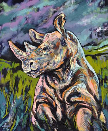 Print of Figurative Animal Paintings by Karolina Venter