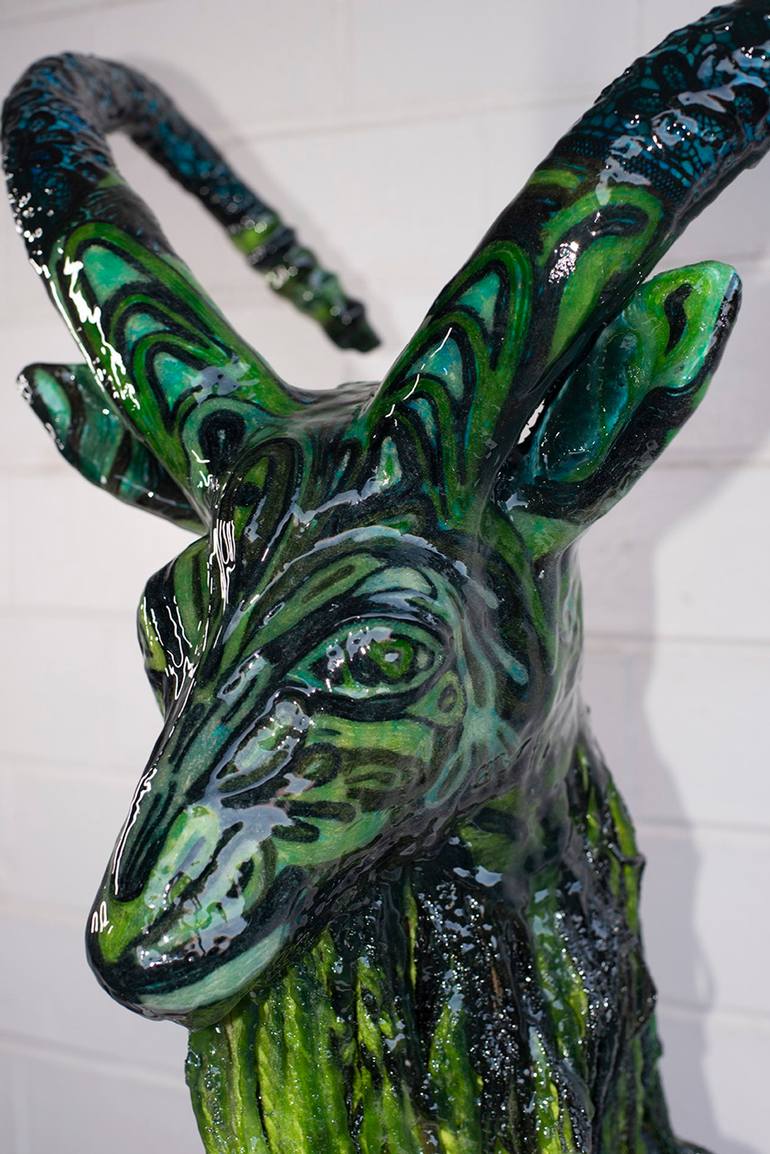 Original Figurative Animal Sculpture by Karolina Venter