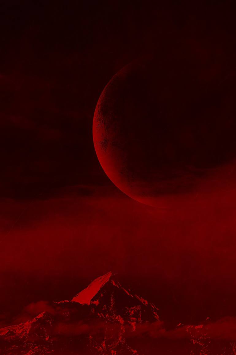 Red Moon - Print