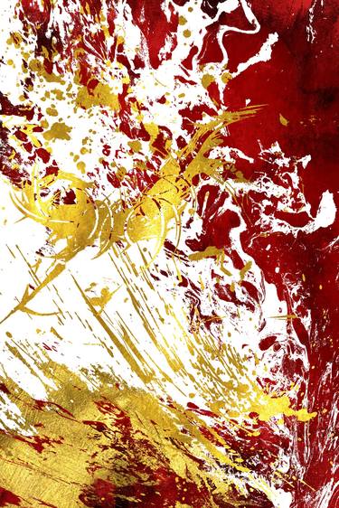 Print of Abstract Expressionism Abstract Paintings by Cesar Torres