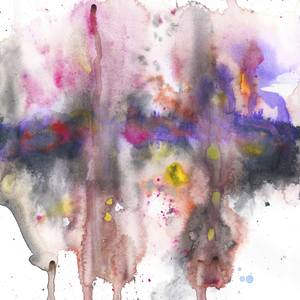 Collection Watercolor Abstract Landscapes