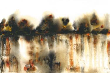 Print of Abstract Landscape Paintings by Cesar Torres