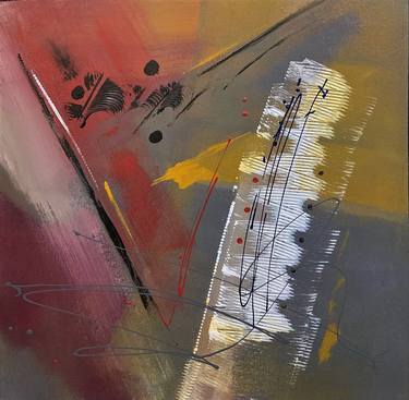 Original Abstract Expressionism Abstract Paintings by Paul Stuart
