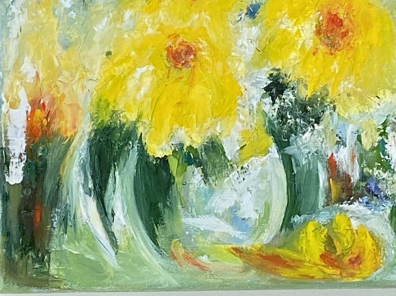 Original Contemporary Floral Painting by Irina Kaplun