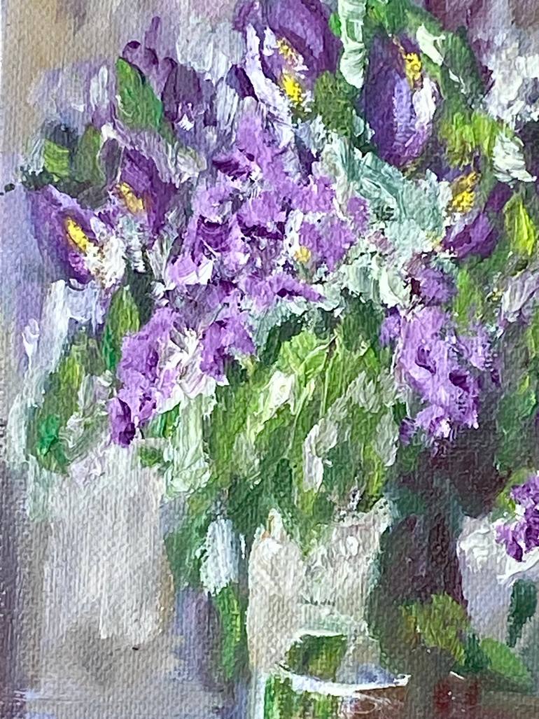Original Contemporary Floral Painting by Irina Kaplun