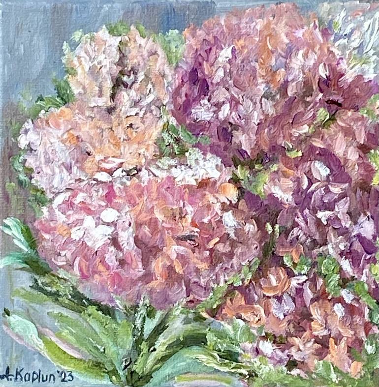 Original Contemporary Floral Painting by Irina Kaplun