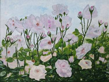 Original Expressionism Floral Paintings by Irina Kaplun