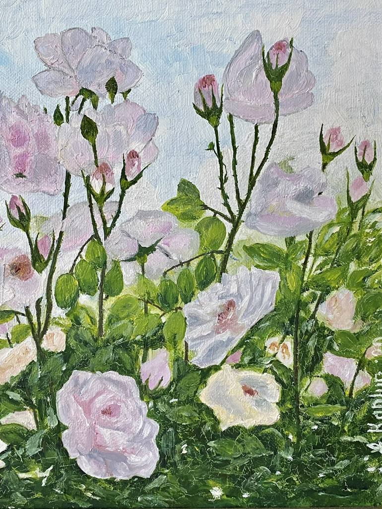 Original Floral Painting by Irina Kaplun