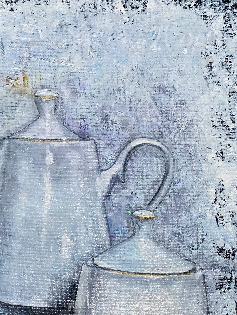 Original Art Deco Still Life Painting by Irina Kaplun