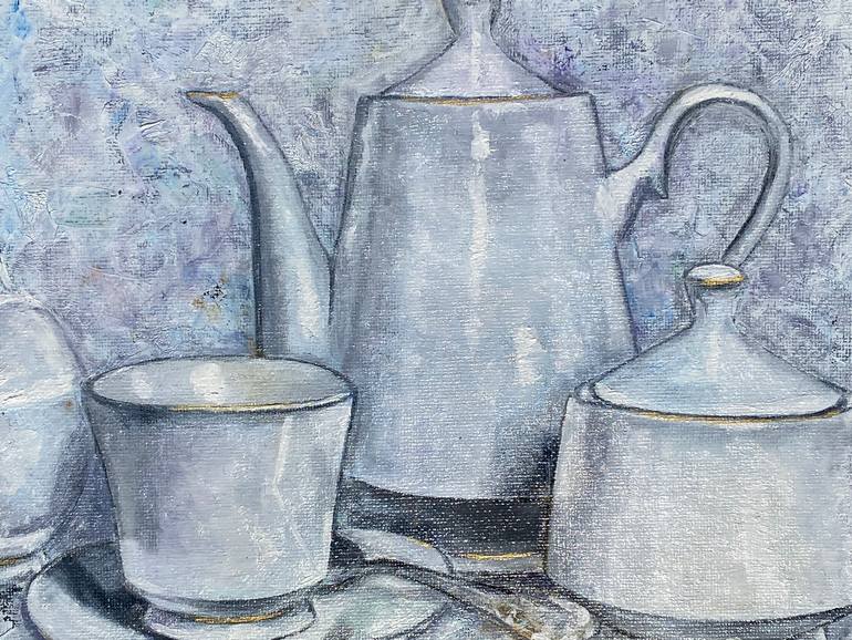 Original Art Deco Still Life Painting by Irina Kaplun