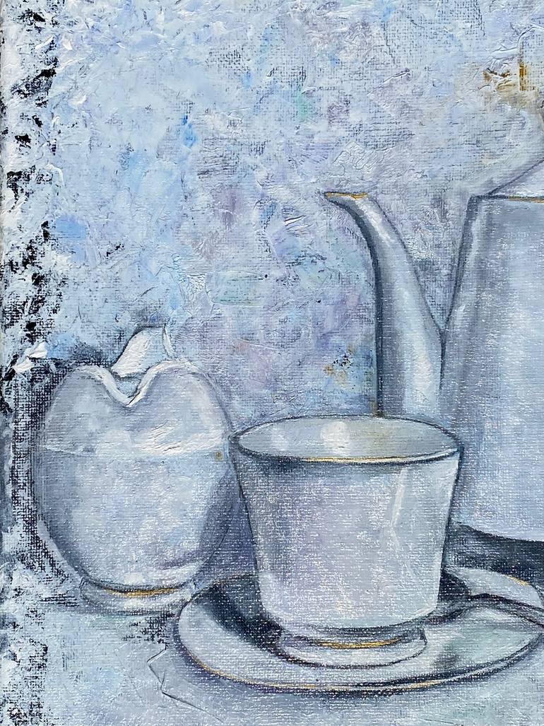 Original Art Deco Still Life Painting by Irina Kaplun