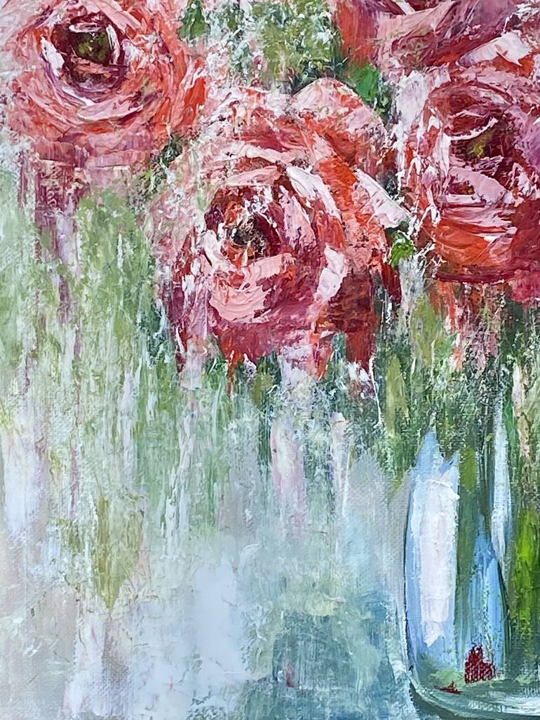 Original Floral Painting by Irina Kaplun