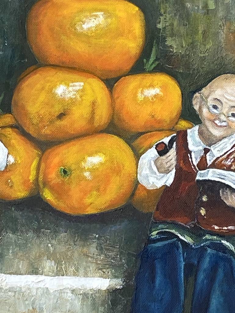 Original Expressionism Food Painting by Irina Kaplun