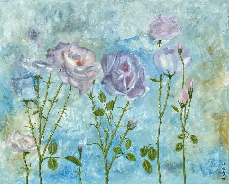 Original Floral Painting by Irina Kaplun