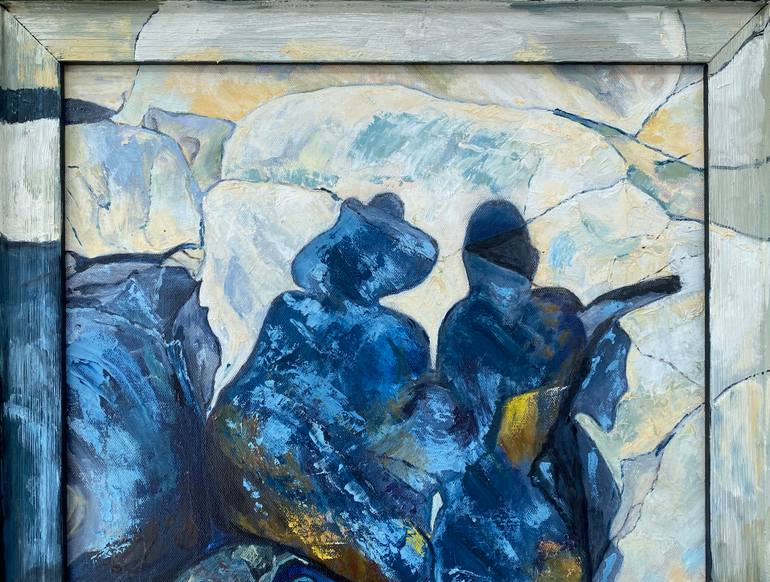 Original Abstract Music Painting by Irina Kaplun