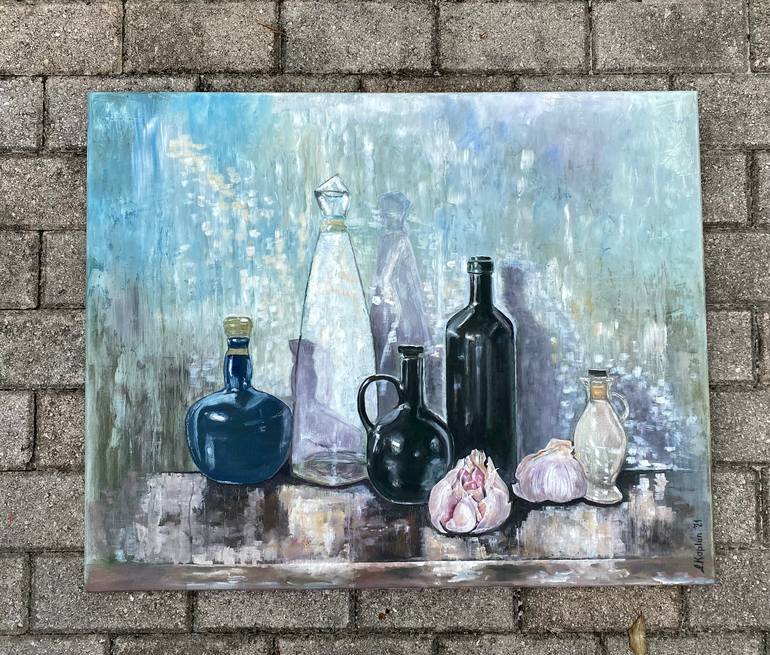 Original Art Deco Food & Drink Painting by Irina Kaplun