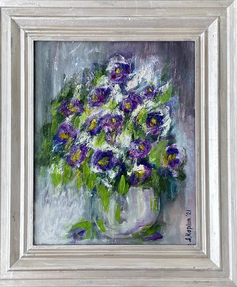 Original Floral Painting by Irina Kaplun