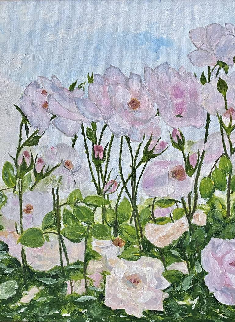 Original Contemporary Floral Painting by Irina Kaplun