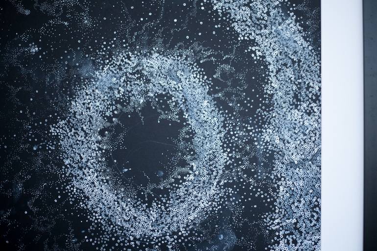 Original Outer Space Painting by Daria Tekuch