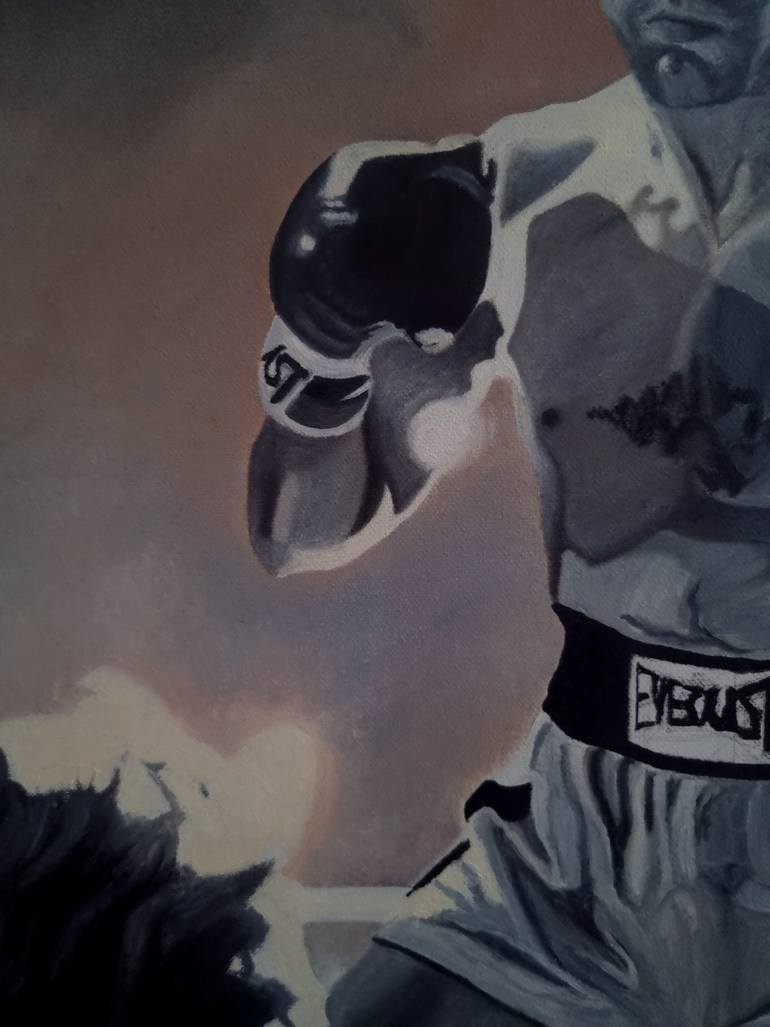 Original Realism Pop Culture/Celebrity Painting by Rj Reid