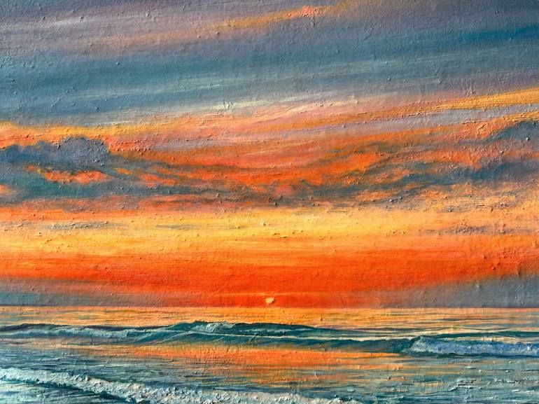 Original Seascape Painting by DARIA DUDOCHNYKOVA