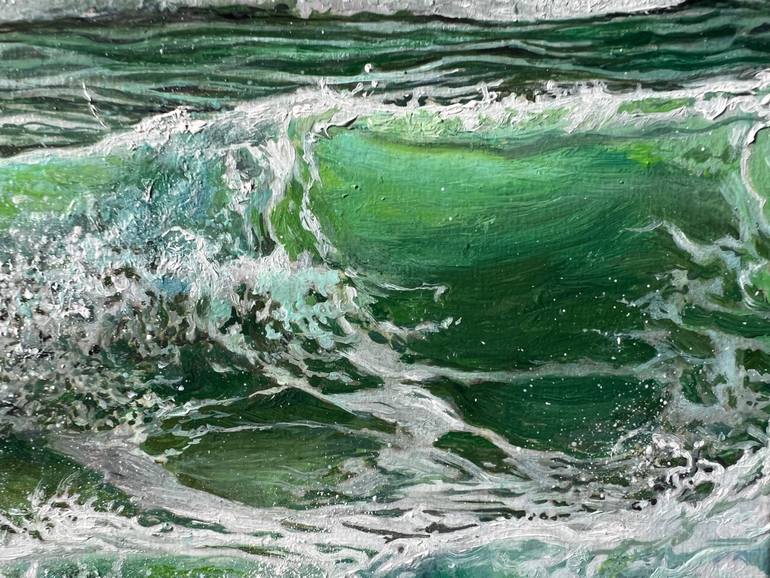 Original Classicism Seascape Painting by Daria Dudochnykova