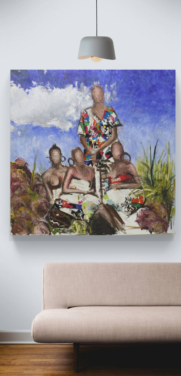 Original Expressionism Pop Culture/Celebrity Painting by Stephen Aifegha