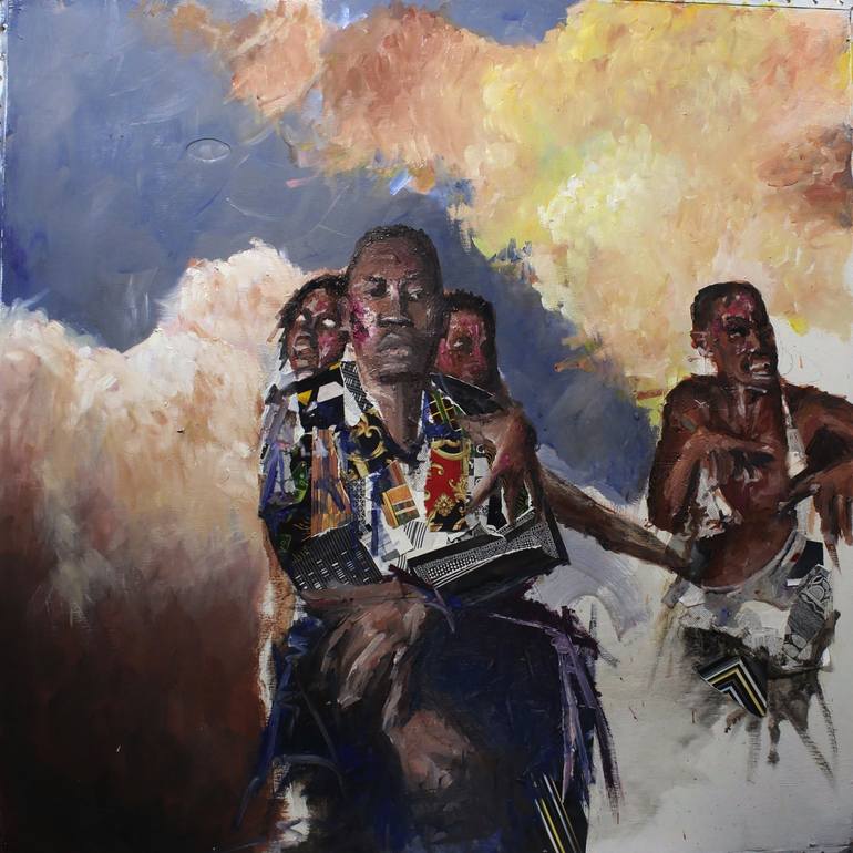 Original Fine Art Culture Paintings by Stephen Aifegha