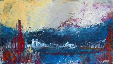 Print of Abstract Landscape Paintings by Mercedes Rosell