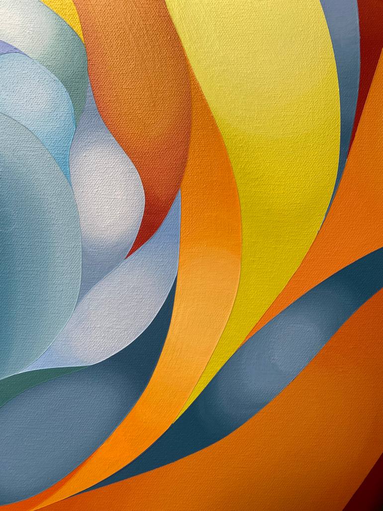Original Abstract Women Painting by Shushanik Karapetyan