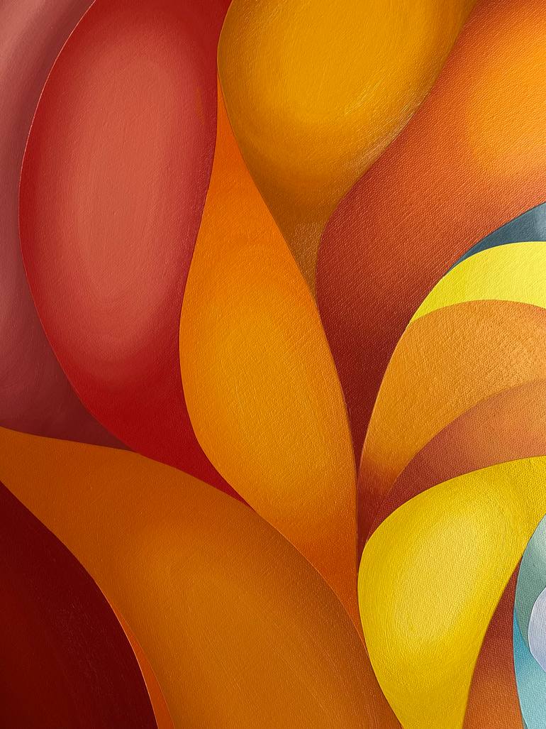 Original Abstract Women Painting by Shushanik Karapetyan