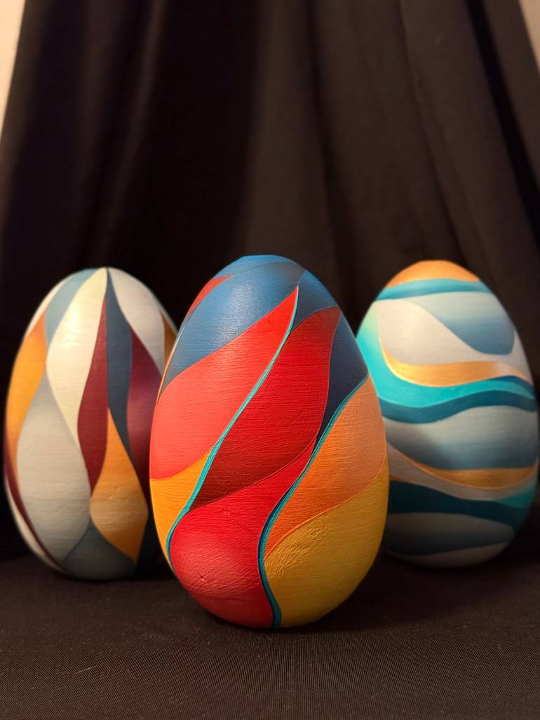 Original Abstract Water Painting by Shushanik Karapetyan