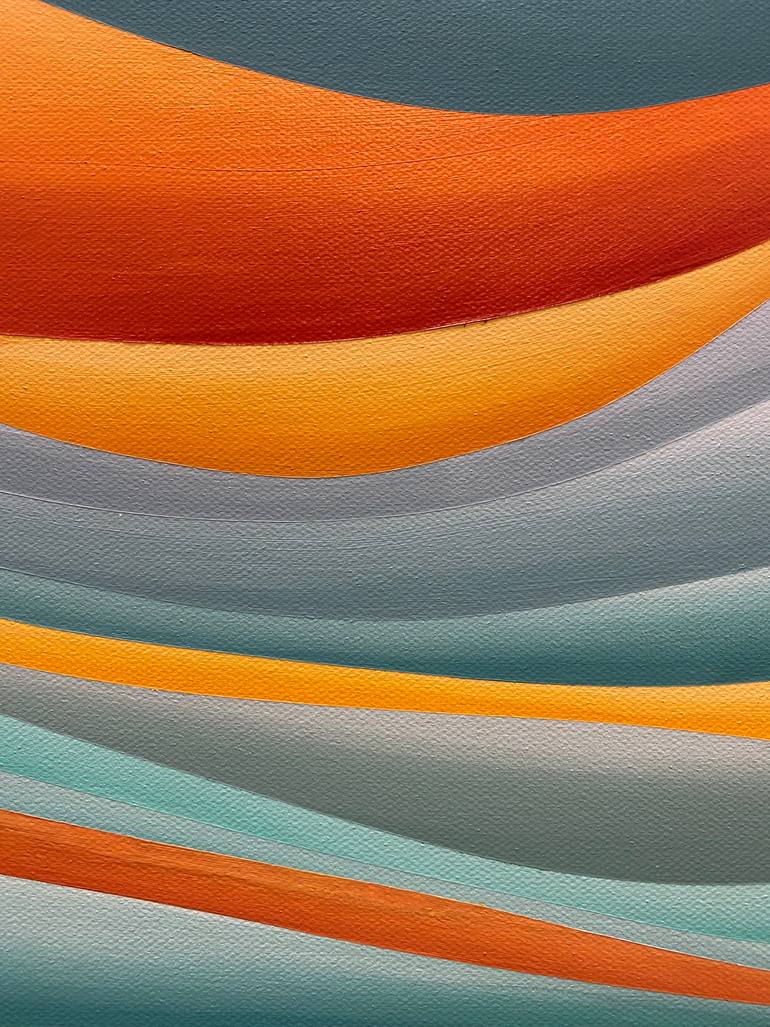 Original Abstract Expressionism Abstract Painting by Shushanik Karapetyan