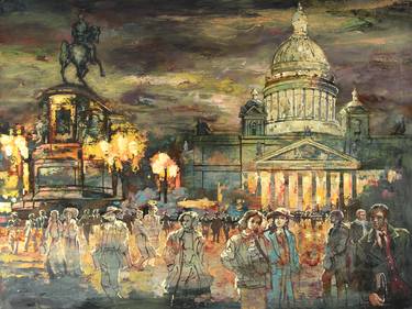 Original Cities Paintings by Vjacheslav Pobozhenskij
