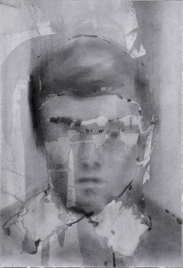 Original Abstract Expressionism Portrait Drawings by Paul McParland