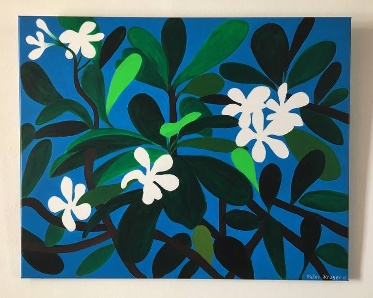 Original Floral Painting by Peter Kruger