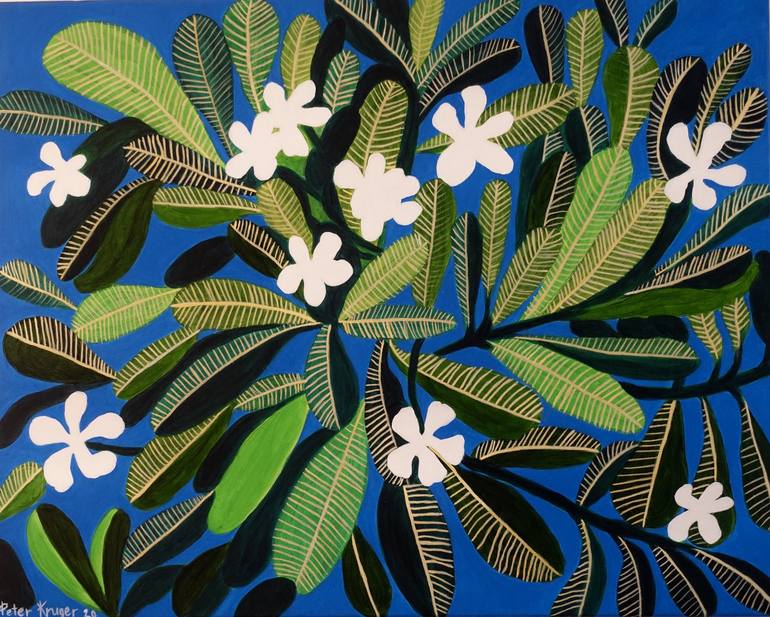 Print of Fine Art Botanic Paintings by Peter Kruger
