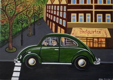 Original Car Paintings by Peter Kruger