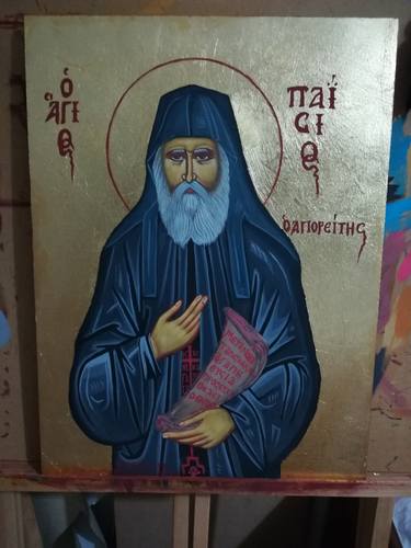 Print of Fine Art Religion Paintings by Georgios karaiskos