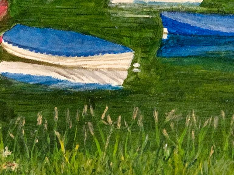 Original Impressionism Landscape Painting by Marciana Poland