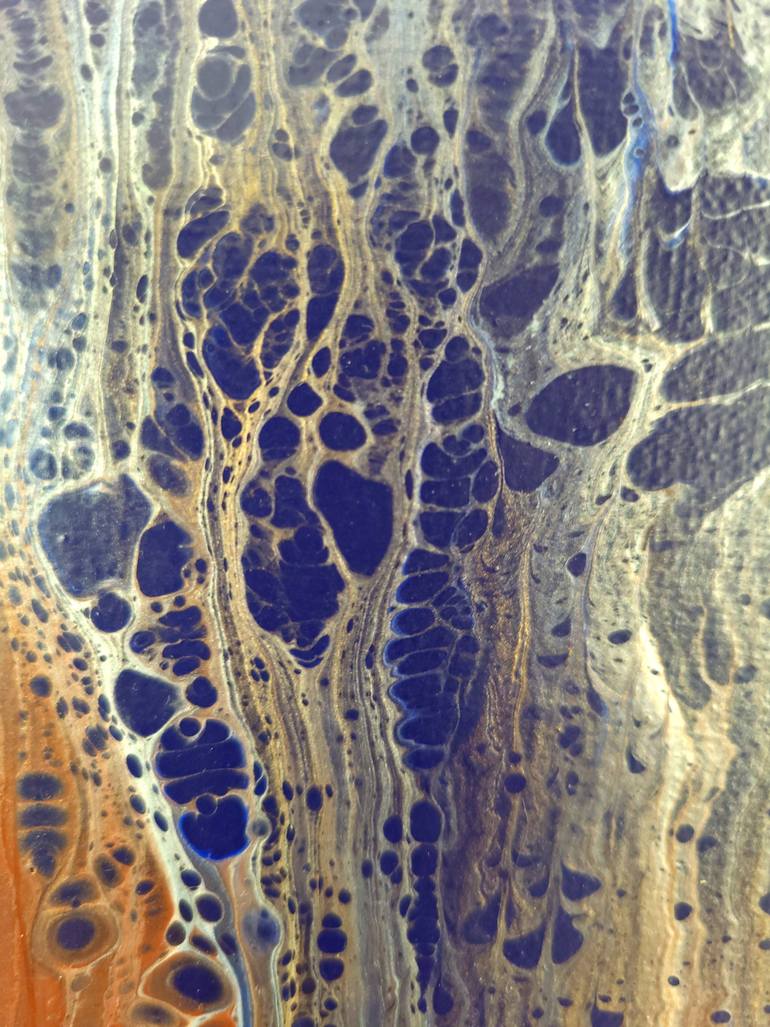 Original Abstract Expressionism Abstract Painting by Olena Golembovska