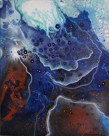 Print of Outer Space Paintings by Olena Golembovska
