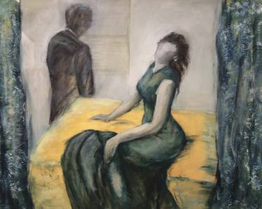 Original Figurative Love Paintings by Bert De Doncker