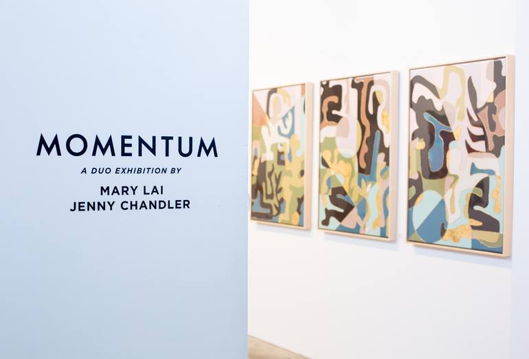 Original Contemporary Abstract Painting by Mary Lai