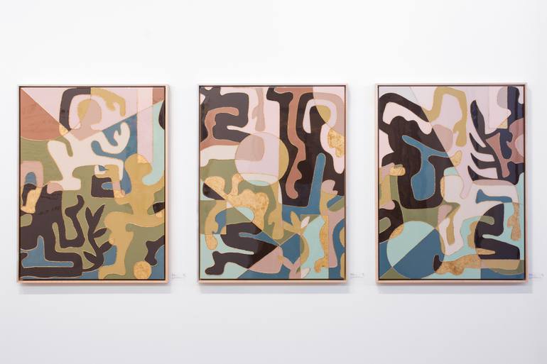 Original Contemporary Abstract Painting by Mary Lai
