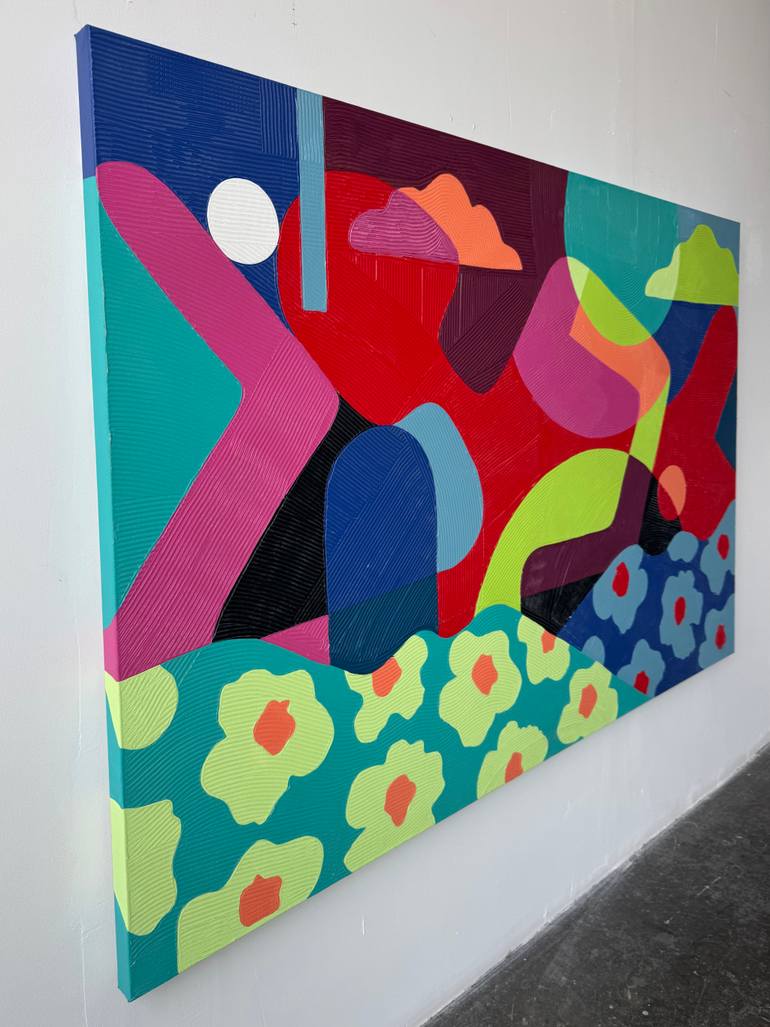 Original Contemporary Abstract Painting by Mary Lai